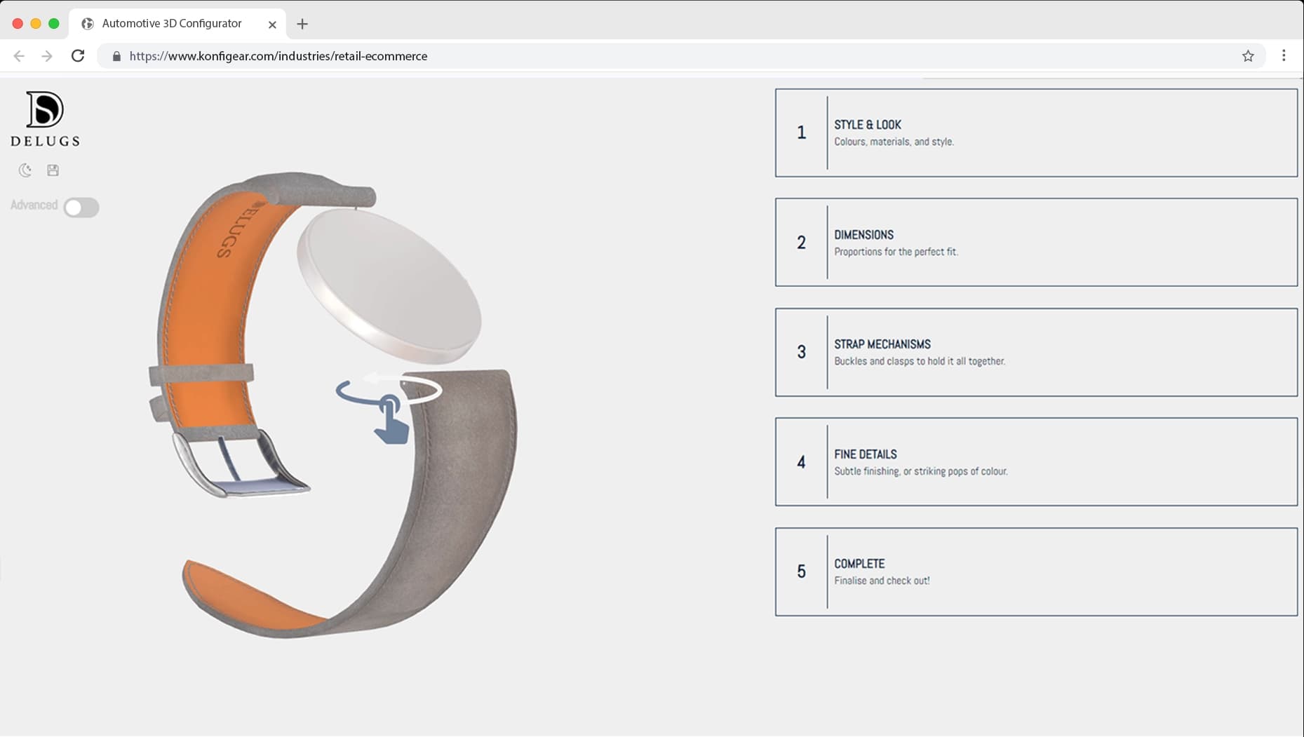 retail ecommerce hero section