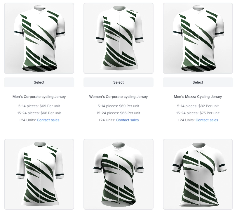 shirts library configurator