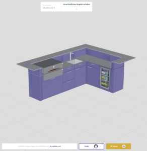 Perfect Outdoor Kitchen Design with Konfigear’s 3D Kitchen Configurator